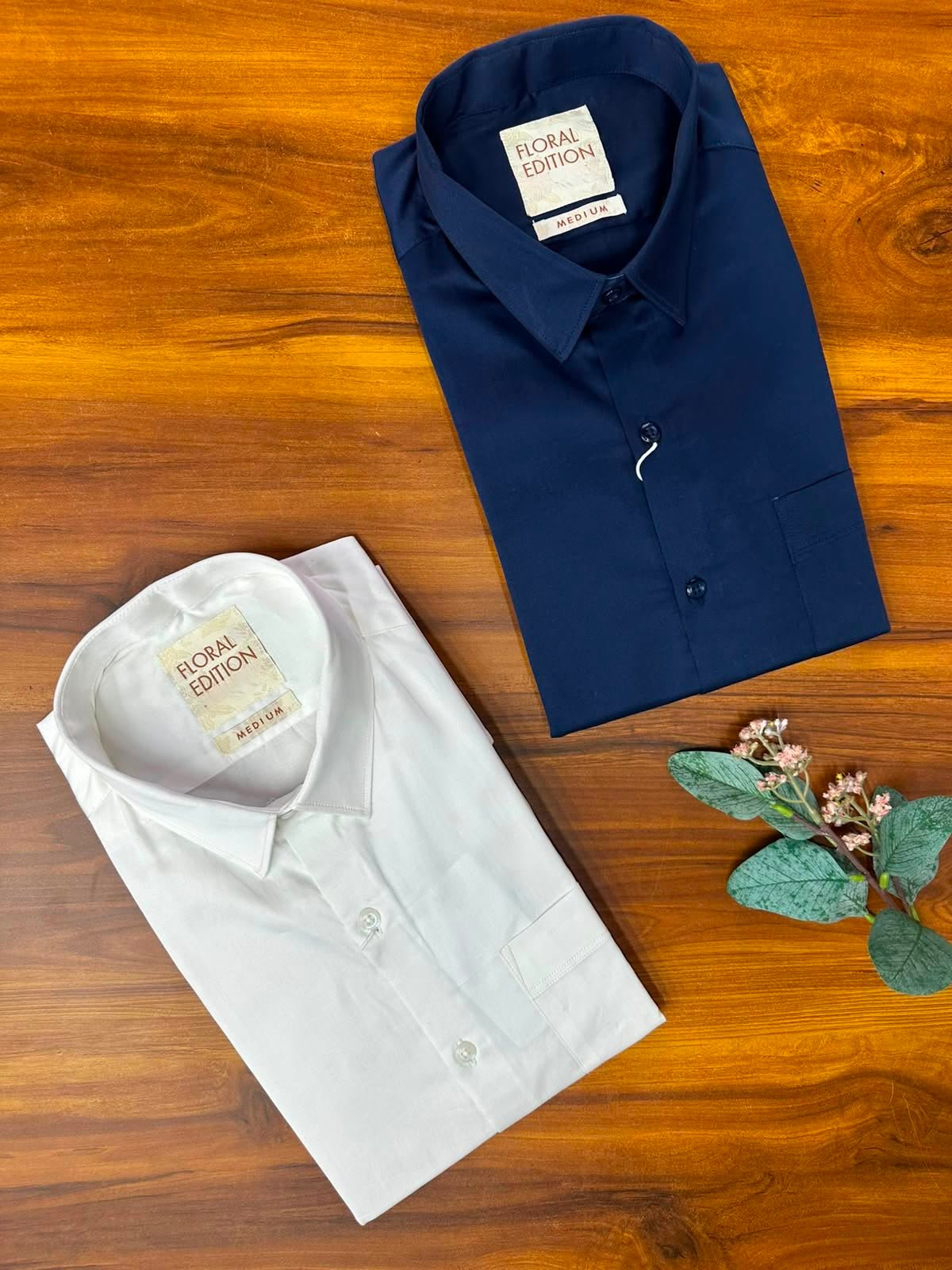 Signature Cotton Satin Formal Shirt - Image 3
