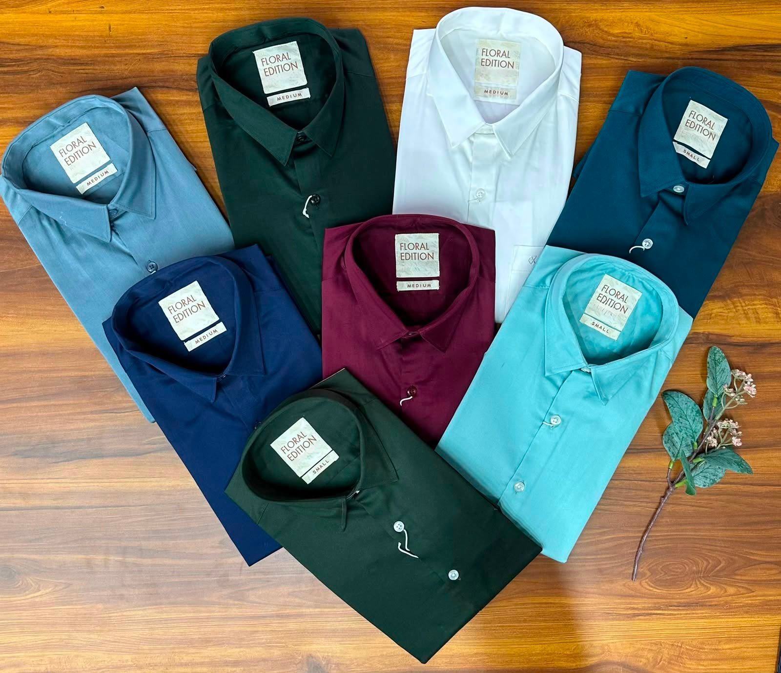 Signature Cotton Satin Formal Shirt