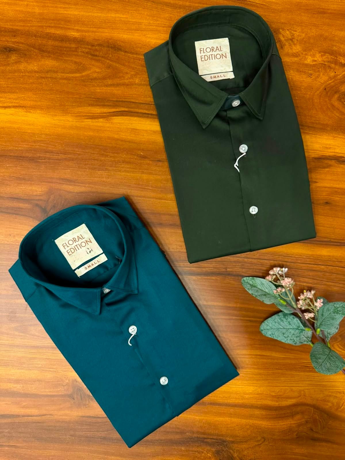 Signature Cotton Satin Formal Shirt - Image 5