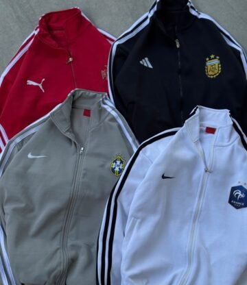 Retro Football Heritage Track Jacket