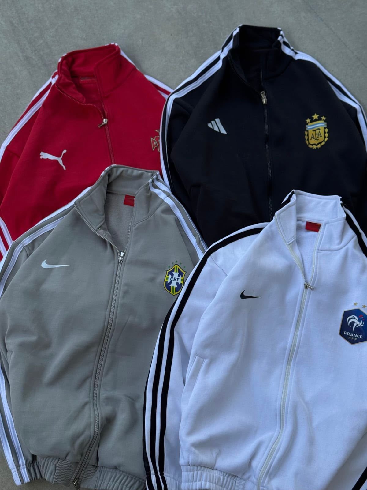 Retro Football Heritage Track Jacket